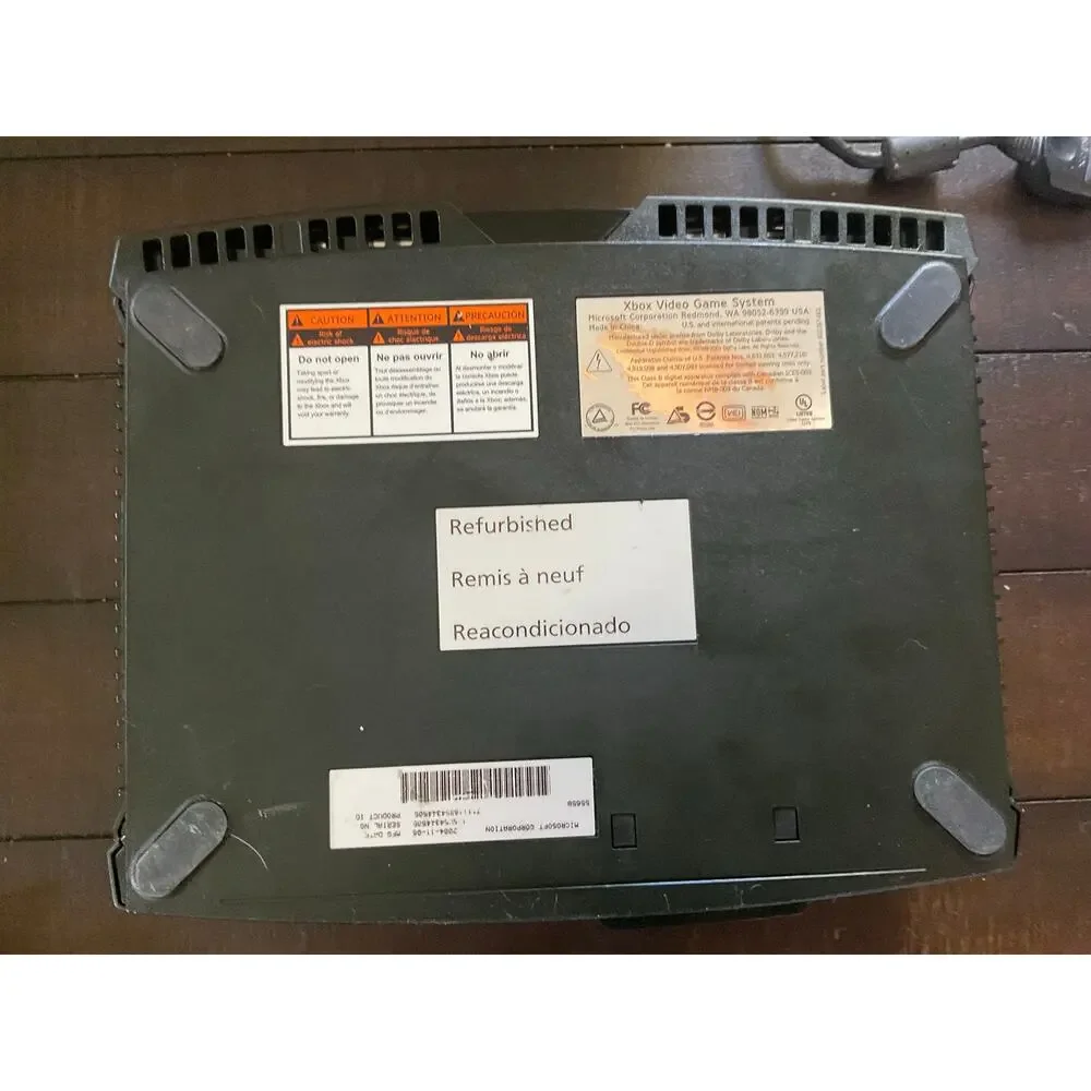Original Xbox Console w/ Whiplash Game – Refurbished – Complete Setup!